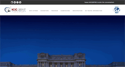 Desktop Screenshot of icc2017.org