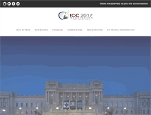 Tablet Screenshot of icc2017.org